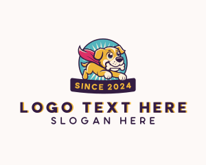 Pet Dog Kennel Logo