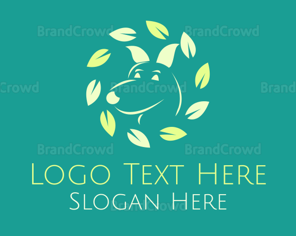 Eco-Friendly Dog Logo