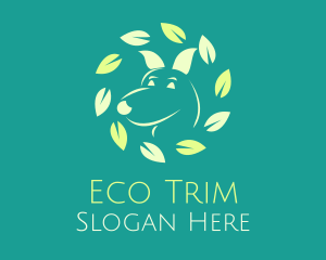 Eco-Friendly Dog logo design