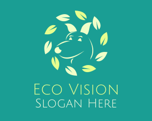 Eco-Friendly Dog logo design