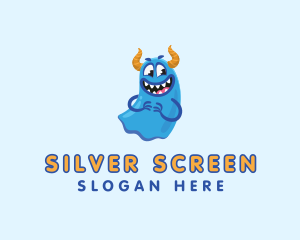 Toy - Cute Slime Monster logo design