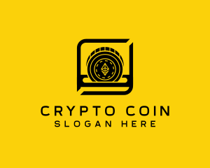 Cryptocurrency - Cryptocurrency Coin Trading logo design