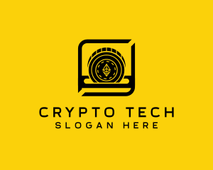 Cryptocurrency - Cryptocurrency Coin Trading logo design