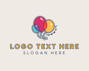 Balloons - Balloons Party Banner logo design