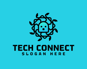 Electronics - Squid Network Electronics logo design