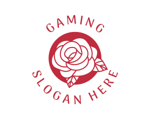 Beauty Rose Floral Logo