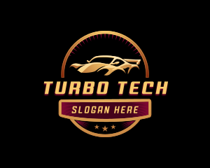 Turbo - Luxury Automotive Car logo design