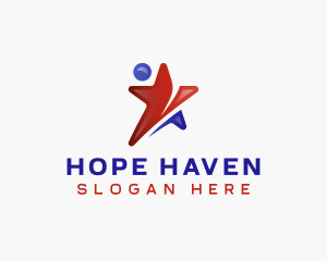 Leader - Human Career Success logo design