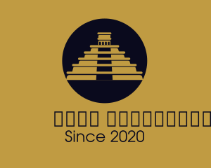 Yucatan - Chichen Itza Mayan Landmark logo design