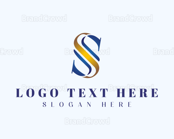 Elegant Business Letter S Logo