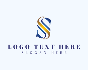 Abstract - Elegant Business Letter S logo design