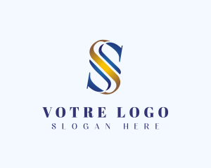 Automated - Elegant Business Letter S logo design