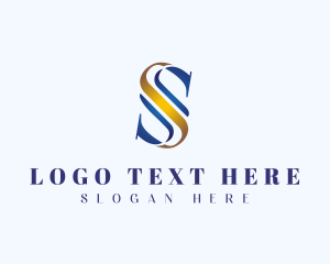 Computer - Elegant Business Letter S logo design