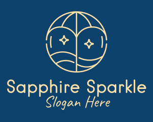 Sparkle Ball Toy logo design