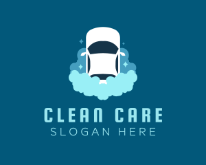 Shiny Car Cleaning logo design