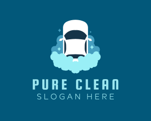 Shiny Car Cleaning logo design