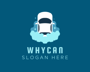 Car Care - Shiny Car Cleaning logo design