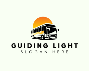 Tourist Bus Travel logo design