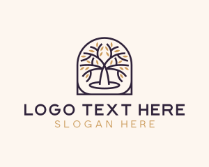 Gardening - Organic Tree Arborist logo design