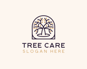 Arborist - Organic Tree Arborist logo design