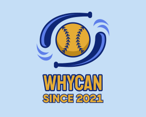 Baseball Championship - Baseball Double Bat logo design
