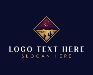 Outdoor - Desert Travel Adventure logo design