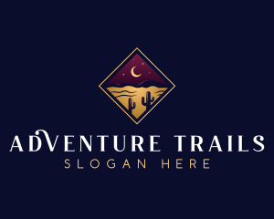 Desert Travel Adventure logo design