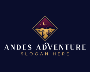 Desert Travel Adventure logo design