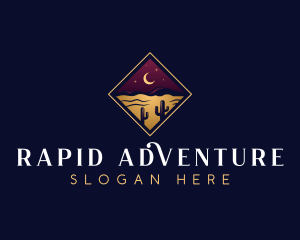 Desert Travel Adventure logo design