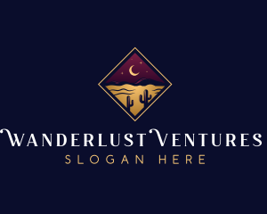 Desert Travel Adventure logo design