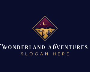 Desert Travel Adventure logo design