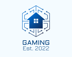 Network - Cyber Tech House logo design
