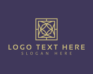 Floorboard - Geometric Tile Flooring logo design