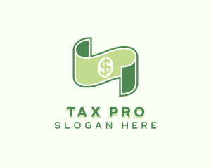 Tax - Money Remittance Cash logo design