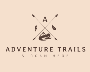 Mountain Outdoor Adventure  logo design