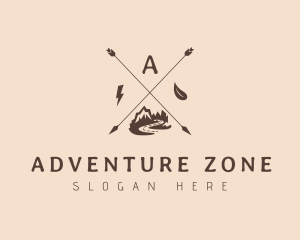 Mountain Outdoor Adventure  logo design