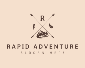 Mountain Outdoor Adventure  logo design