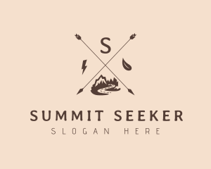 Mountain Outdoor Adventure  logo design