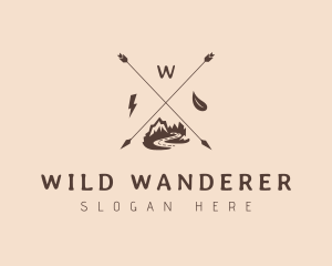 Mountain Outdoor Adventure  logo design