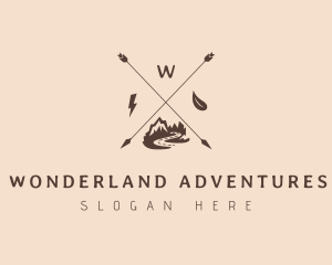 Mountain Outdoor Adventure  logo design