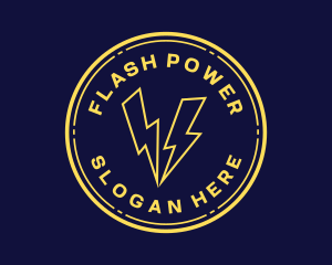 Electric Power Charge logo design