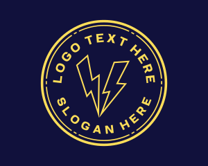 Strike - Electric Power Charge logo design