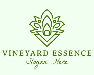 Natural Calming Oil  logo design