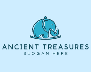 Elephant Kids Toy logo design