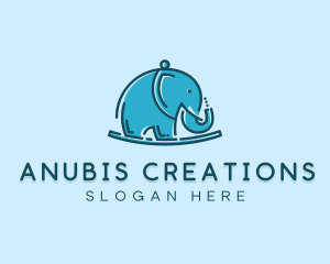 Elephant Kids Toy logo design