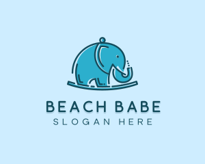 Elephant Kids Toy logo design