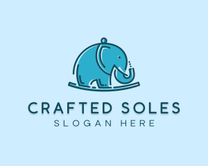 Elephant Kids Toy logo design