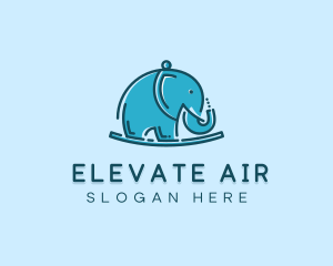 Elephant Kids Toy logo design