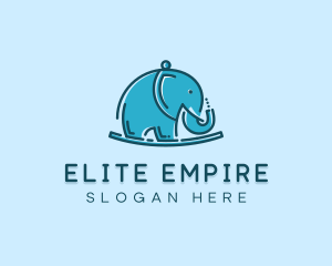 Elephant Kids Toy logo design