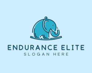 Elephant Kids Toy logo design